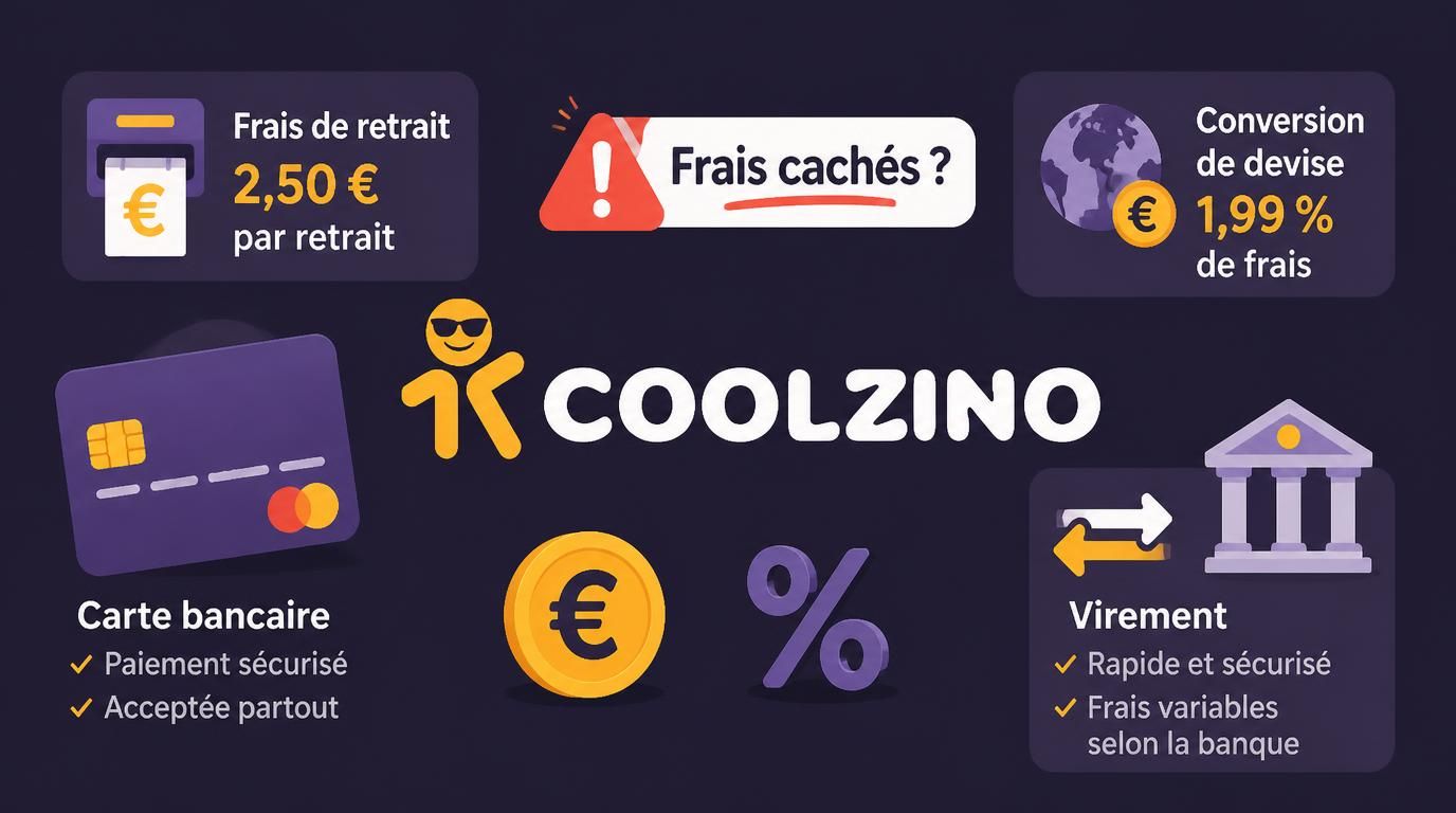 Image illustrant les frais de dépôt et retrait cachés possibles
